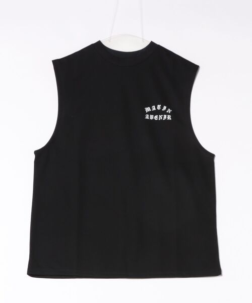 MATIN AVENIR(マタンアヴニール)の「MATIN AVENIR/マタンアヴニール MAS26006 タンクトップ(タンクトップ・メンズ・ブラック・L/XL/M)」の2枚目の写真