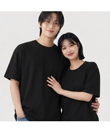モダンベーシック無地半袖Tシャツ I05BRD_HBX11329