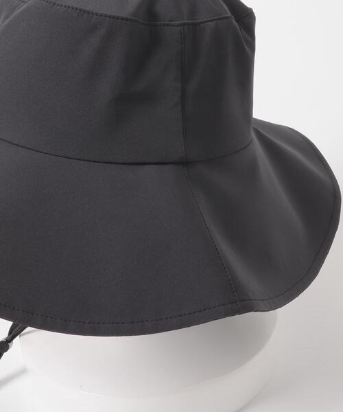 URBAN RESEARCH Sonny Label（アーバンリサーチサニーレーベル）の「SLAB　2WAYサンシェードハット（ハット・レディース・ブラック/チャコールグレー・FREE）」の14枚目の写真