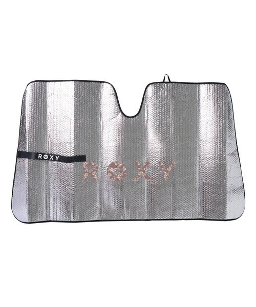 ROXY(ロキシー)の「ROXY SWELL SERIES SUNSHADE 車用サンシェード 日除け/遮熱効果 【2026年夏モデル】/ロキシーカー用品(その他雑貨・レディース・シルバー・FREE)」の1枚目の写真