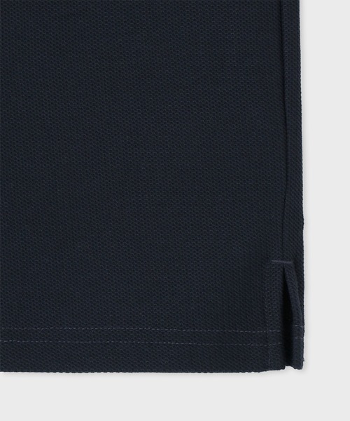 Paul Smith（ポールスミス）の「【ラウンジウェアー】"TRAVELLER" コントラストライン ポロシャツ【853363 7385】（ポロシャツ・メンズ・ネイビー/ブラック・LARGE/MEDIUM）」の3枚目の写真