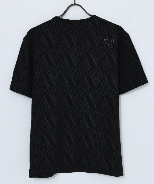 VIOLA(ヴィオラ)の「『VIOLA rumore/ヴィオラ ルモーレ』JQPRINTヘンリー(Tシャツ/カットソー・メンズ・ブラック/オフホワイト・L/LL/M)」の12枚目の写真