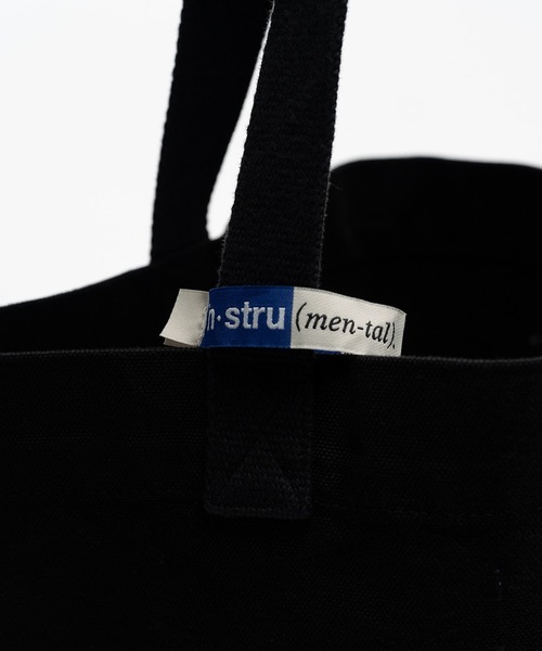 In・stru(men-tal).(インストルメンタル)の「Cotton Canvas Tote Bag(トートバッグ・メンズ・ブラック/ダークグレー/ホワイト・FREE)」の13枚目の写真