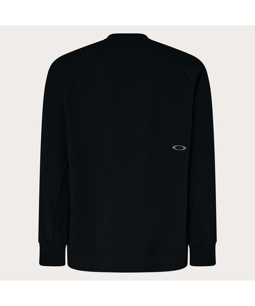 OAKLEY(オークリー)の「オークリー RS VEIL TENSILE FLEECE CREW ニットトップ/クルーネック/吸汗速乾/4Wayストレッチ/OAKLEY(その他トップス・メンズ・ブラック・M/L)」の2枚目の写真