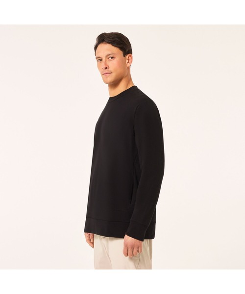 OAKLEY(オークリー)の「オークリー RS VEIL TENSILE FLEECE CREW ニットトップ/クルーネック/吸汗速乾/4Wayストレッチ/OAKLEY(その他トップス・メンズ・ブラック・M/L)」の12枚目の写真