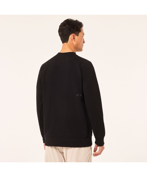 OAKLEY(オークリー)の「オークリー RS VEIL TENSILE FLEECE CREW ニットトップ/クルーネック/吸汗速乾/4Wayストレッチ/OAKLEY(その他トップス・メンズ・ブラック・M/L)」の5枚目の写真