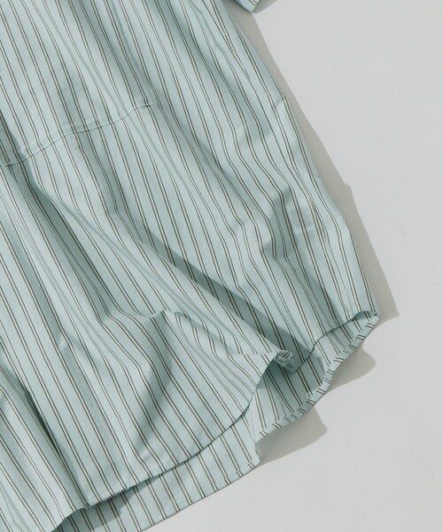 GOOD PEOPLE GOOD STITCHING GOOD PRODUCT(グッドピープルグッドスティッチンググッドプロダクト)の「【GOOD PEOPLE GOOD STITCHING GOOD PRODUCT/グッドピープルグッドスティッチンググッドプロダクト】Double Pocket Half Sleeve Shirt(シャツ/ブラウス・メンズ・ブラウン/ミント・S/M/L)」の14枚目の写真