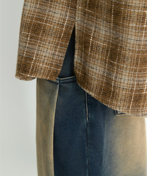 NONBLANK(ノンブランク)の「デニムスウェットパンツ_BLUE(デニムパンツ・メンズ・ブルー・SMALL/MEDIUM/LARGE/X-LARGE)」の12枚目の写真
