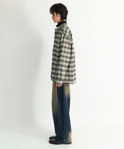 NONBLANK(ノンブランク)の「デニムスウェットパンツ_BLUE(デニムパンツ・メンズ・ブルー・SMALL/MEDIUM/LARGE/X-LARGE)」の13枚目の写真
