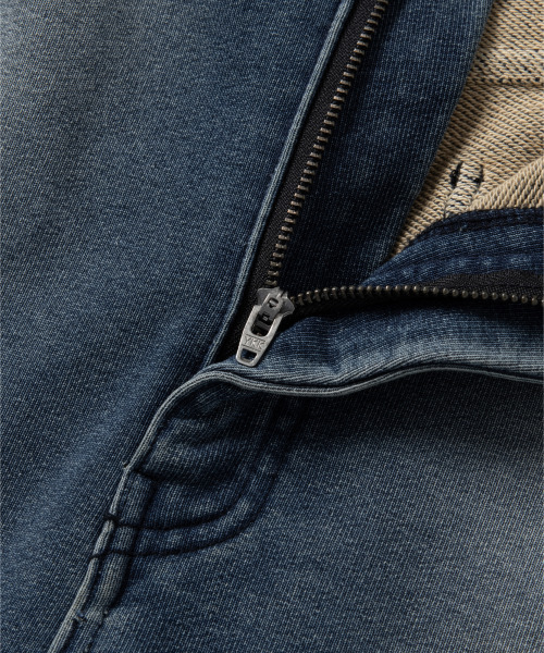 NONBLANK(ノンブランク)の「デニムスウェットパンツ_BLUE(デニムパンツ・メンズ・ブルー・SMALL/MEDIUM/LARGE/X-LARGE)」の19枚目の写真