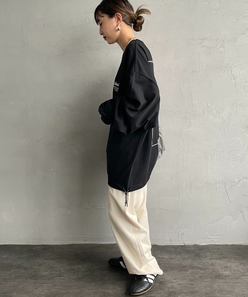 NANGA（ナンガ）の「【WEB先行予約】[NANGA/ナンガ] 別注 ドローコード付き バックプリントロンT（Tシャツ/カットソー・レディース・ホワイト/ブラック・L/M/S）」の20枚目の写真