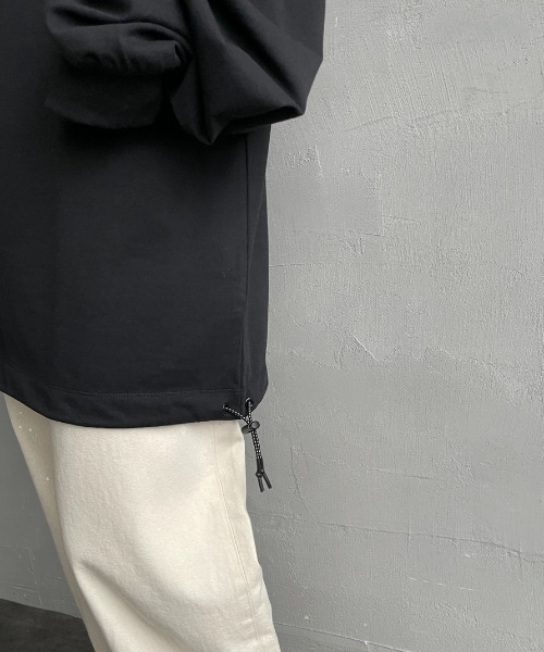 NANGA（ナンガ）の「[NANGA/ナンガ] 別注 ドローコード付き バックプリントロンT（Tシャツ/カットソー・レディース・ホワイト/ブラック・L/M/S）」の16枚目の写真