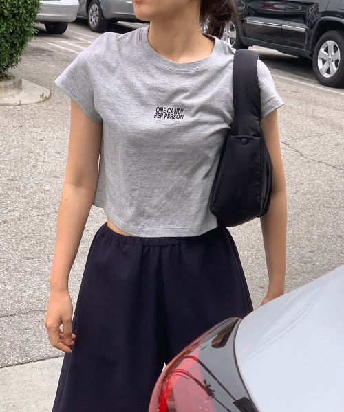 haag（ヘイグ）の「a candy t-sh (grey)（Tシャツ/カットソー・レディース・その他・FREE）」の6枚目の写真