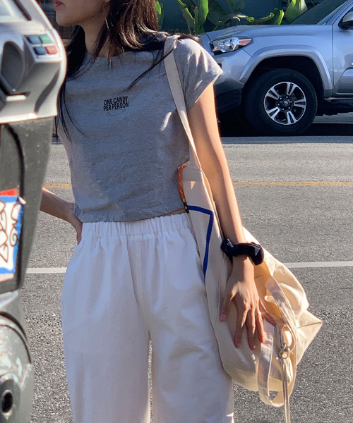haag（ヘイグ）の「a candy t-sh (grey)（Tシャツ/カットソー・レディース・その他・FREE）」の13枚目の写真