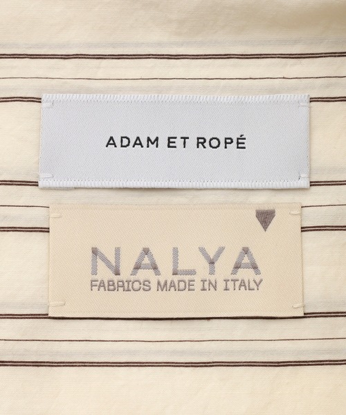 ADAM ET ROPE'（アダムエロペ）の「NALIYAショートシャツ（シャツ/ブラウス・レディース・キナリ/ブラウン系その他・FREE）」の18枚目の写真