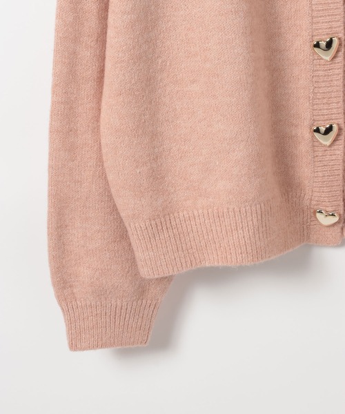 Heather(ヘザー)の「【Heather×PEACH JOHN】チュニックニットカーディガン 1052084(カーディガン/ボレロ・レディース・ピンク/アイボリー・FREE)」の7枚目の写真