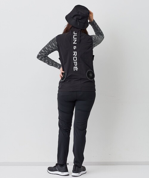 JUN&ROPE'(ジュンアンドロペ)の「ファン付きベスト/UV・ユニセックス(ベスト・メンズ・ホワイト/ブラック・L/XL/S)」の11枚目の写真