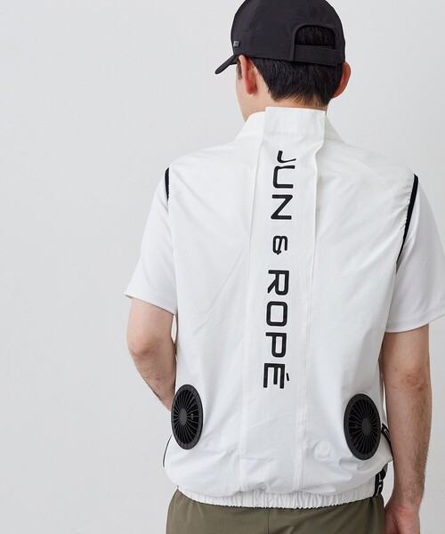 JUN&ROPE'(ジュンアンドロペ)の「ファン付きベスト/UV・ユニセックス(ベスト・メンズ・ホワイト/ブラック・L/XL/S)」の13枚目の写真