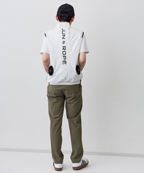 JUN&ROPE'(ジュンアンドロペ)の「ファン付きベスト/UV・ユニセックス(ベスト・メンズ・ホワイト/ブラック・L/XL/S)」の15枚目の写真