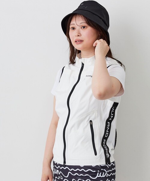 JUN&ROPE'(ジュンアンドロペ)の「ファン付きベスト/UV・ユニセックス(ベスト・メンズ・ホワイト/ブラック・L/XL/S)」の16枚目の写真