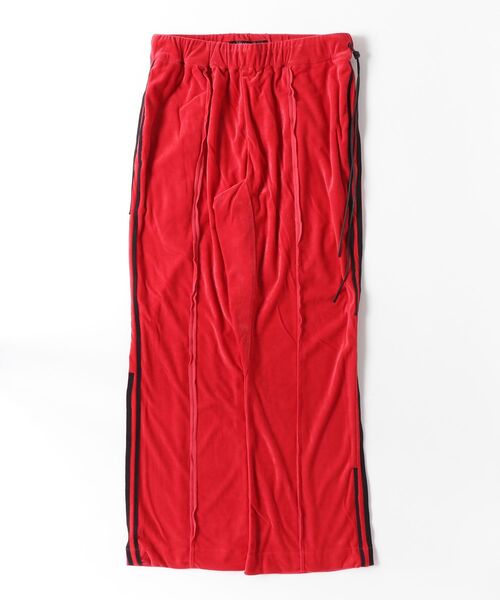 my beautiful landlet（マイビューティフルランドレット）の「【my beautiful landlet】 COTTON VELOUR TRACK FLARE PANTS（その他パンツ・メンズ・ネイビー/レッド/グリーン・1/0）」の19枚目の写真