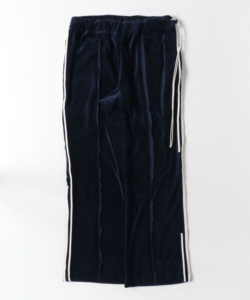 my beautiful landlet（マイビューティフルランドレット）の「【my beautiful landlet】 COTTON VELOUR TRACK FLARE PANTS（その他パンツ・メンズ・ネイビー/レッド/グリーン・1/0）」の18枚目の写真
