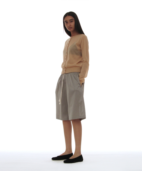 PARTIMENTO WOMEN（パルティメントウィメン）の「PWC ボタンメッシュショーツ_8カラー（その他パンツ・レディース・コーラル/ダークネイビー/プラム/ライトグレー/スカイブルー/パープル/ブルー/ブラウン・SMALL/MEDIUM/LARGE）」の14枚目の写真