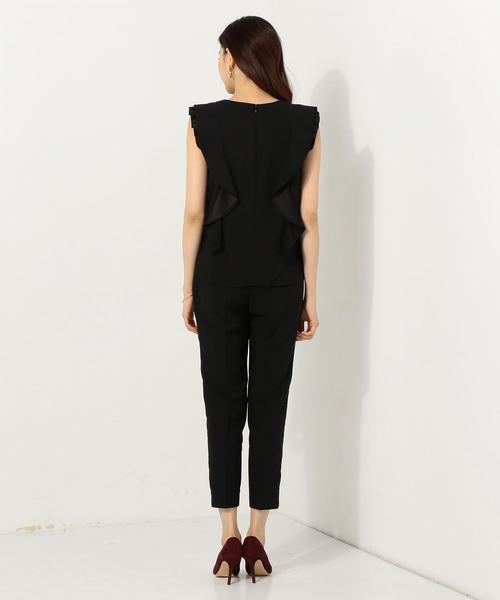 Jewel Changes（ジュエルチェンジズ）の「【WEB限定】○JPCI 肩フリル 3WAY セットアップ /二次会 ワンピース / 結婚式（ワンピース・レディース・ブラック/ネイビー・ﾌﾘ-）」の20枚目の写真