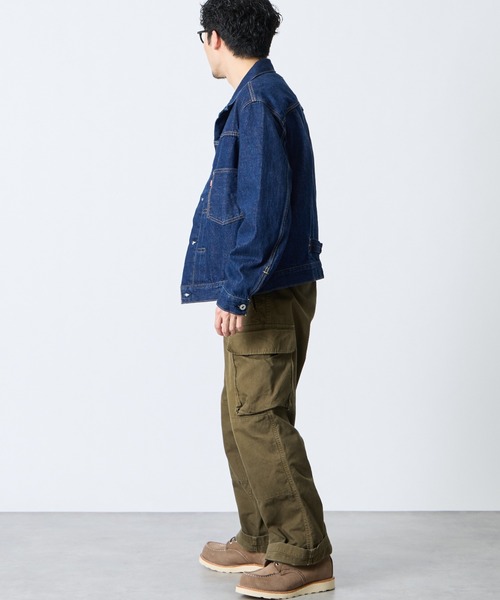 Levi's（リーバイス）の「[Levi’s/リーバイス] TYPE 1 TRUCKER デニムジャケット(インディゴブルー)（デニムジャケット・レディース・インディゴブルー・L/M/XL）」の18枚目の写真