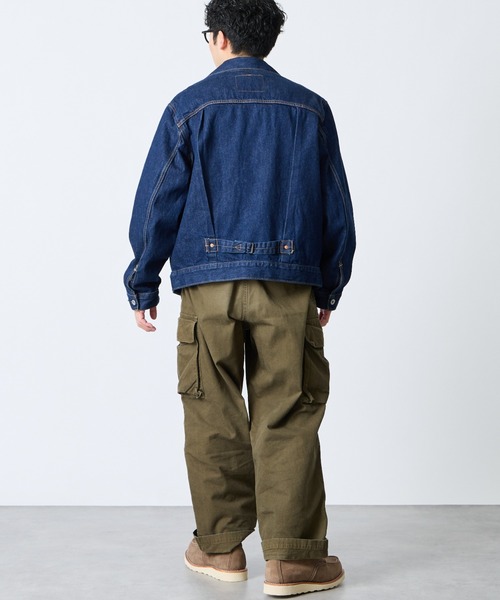 Levi's（リーバイス）の「[Levi’s/リーバイス] TYPE 1 TRUCKER デニムジャケット(インディゴブルー)（デニムジャケット・レディース・インディゴブルー・L/M/XL）」の19枚目の写真