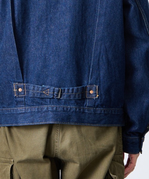 Levi's（リーバイス）の「[Levi’s/リーバイス] TYPE 1 TRUCKER デニムジャケット(インディゴブルー)（デニムジャケット・レディース・インディゴブルー・L/M/XL）」の22枚目の写真