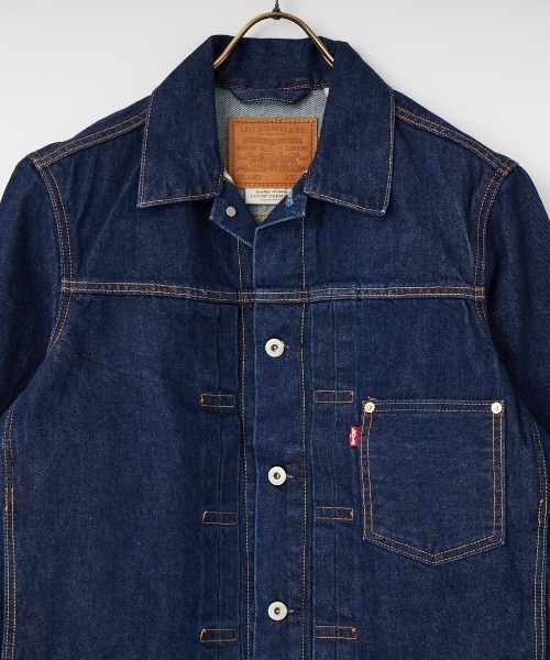 Levi's（リーバイス）の「[Levi’s/リーバイス] TYPE 1 TRUCKER デニムジャケット(インディゴブルー)（デニムジャケット・レディース・インディゴブルー・L/M/XL）」の13枚目の写真