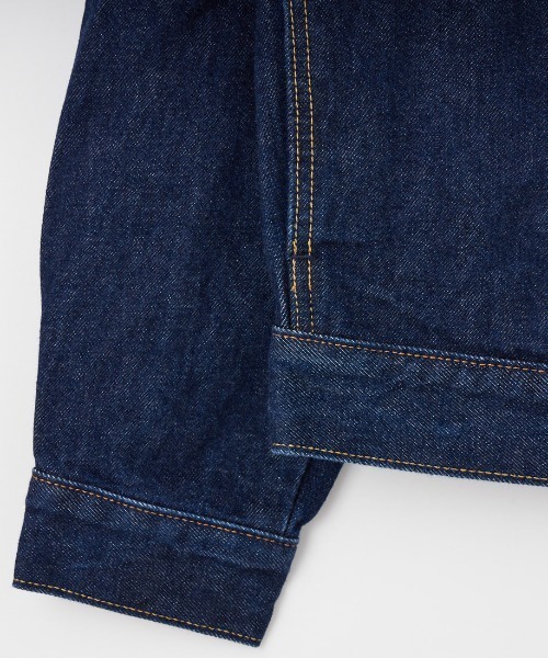 Levi's（リーバイス）の「[Levi’s/リーバイス] TYPE 1 TRUCKER デニムジャケット(インディゴブルー)（デニムジャケット・レディース・インディゴブルー・L/M/XL）」の14枚目の写真