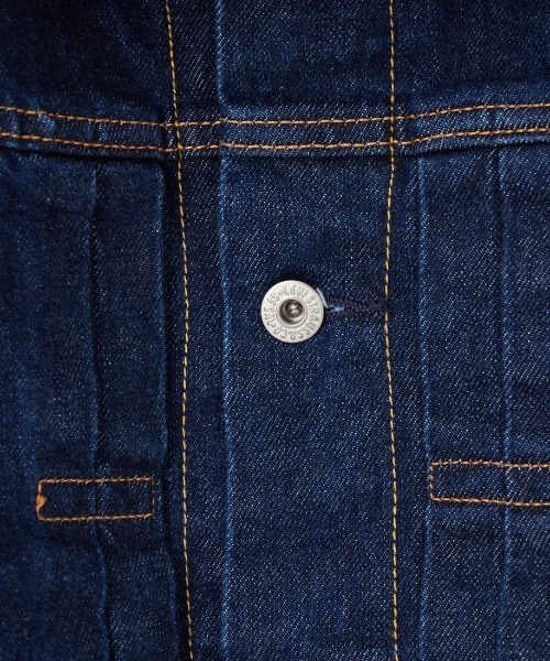 Levi's（リーバイス）の「[Levi’s/リーバイス] TYPE 1 TRUCKER デニムジャケット(インディゴブルー)（デニムジャケット・レディース・インディゴブルー・L/M/XL）」の15枚目の写真