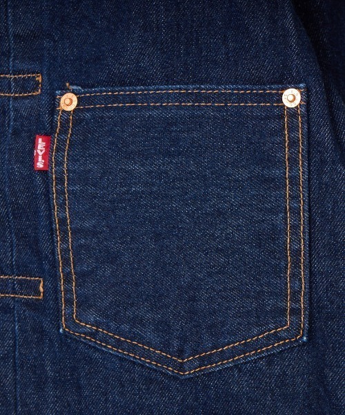 Levi's（リーバイス）の「[Levi’s/リーバイス] TYPE 1 TRUCKER デニムジャケット(インディゴブルー)（デニムジャケット・レディース・インディゴブルー・L/M/XL）」の16枚目の写真