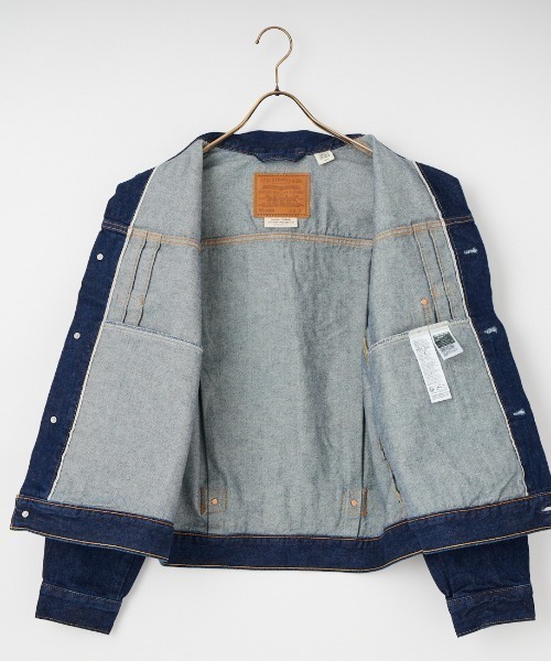 Levi's（リーバイス）の「[Levi’s/リーバイス] TYPE 1 TRUCKER デニムジャケット(インディゴブルー)（デニムジャケット・レディース・インディゴブルー・L/M/XL）」の10枚目の写真