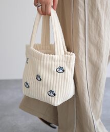 KOBE LETTUCE（コウベレタス）の「[ 11ぴきのねこコラボ ] 刺繍ミニトートバッグ（トートバッグ）」