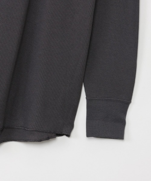 HANES(ヘインズ)の「【Hanes/ヘインズ】レディース Thermal for HER ヘンリーネックTシャツ(Tシャツ/カットソー・レディース・レッド/オフホワイト/グレー系・LARGE/MEDIUM)」の19枚目の写真