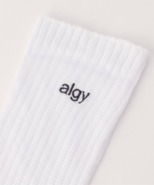 algy(アルジー)の「カラールーズソックス2(ソックス/靴下・キッズ・オフホワイト/ブラック・24/21)」の9枚目の写真
