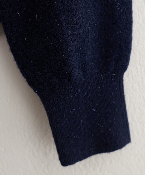 natural couture（ナチュラルクチュール）の「〈セットアップ可〉ジャガード柄編みニットTOPS（ニット/セーター・レディース・ブラウン/ピンク/オフホワイト/ブラック/ネイビー・FREE）」の13枚目の写真