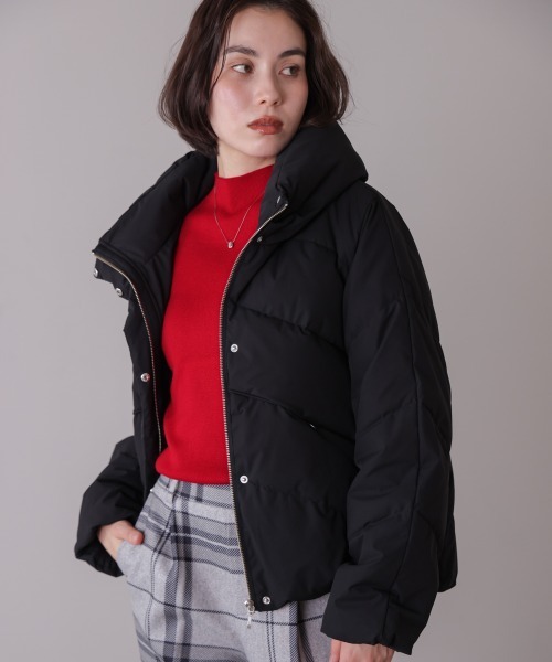 Bou Jeloud(ブージュルード)の「ハイネック総針ニットプルオーバー(ニット/セーター・レディース・A/B/グリーン/ベージュ・FREE)」の10枚目の写真