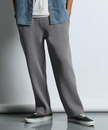 The DUFFER of ST.GEORGE（ザダファーオブセントジョージ）の「5G RIB KNIT EASY PANTS:5ゲージ リブニット イージーパンツ   畦編み   ストレッチニット    レギュラーフィット ストレート（その他パンツ）」