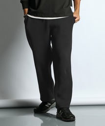 5G RIB KNIT EASY PANTS：5ゲージ リブニット イージーパンツ / 畦編み / ストレッチニット  / レギュラーフィット ストレート
