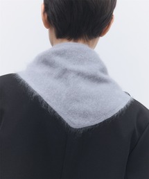 elegancese（エレガンセーゼ）の「【elegancese】Fur cashmere triangle scarf mini（バンダナ/スカーフ）」