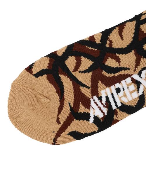 AVIREX（アヴィレックス）の「TRIBAL CAMOUFLAGE SOCKS 2PACK‐SET / トライバルカモ柄 ソックス 2パックセット / AVIREX / アヴィレックス（ソックス/靴下・メンズ・ブラック・F）」の11枚目の写真