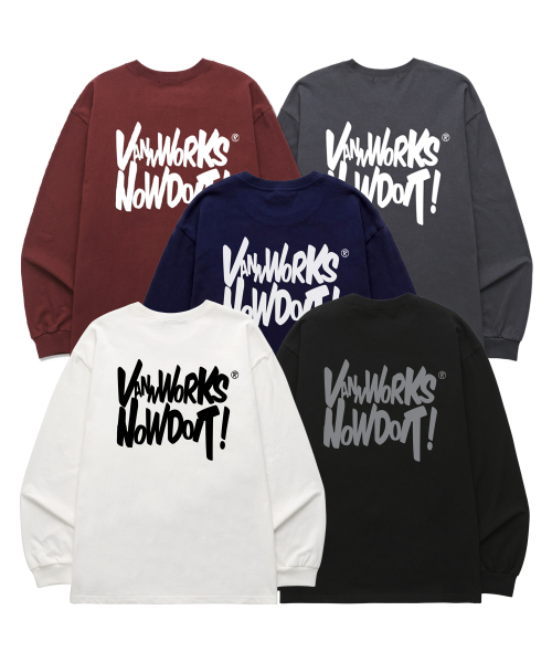 VANNWORKS(バンワークス)の「NOW DOIT ロングスリーブ (VLS0082) ネイビー(Tシャツ/カットソー・メンズ・その他・SMALL/MEDIUM/LARGE/X-LARGE/XX-LARGE)」の5枚目の写真