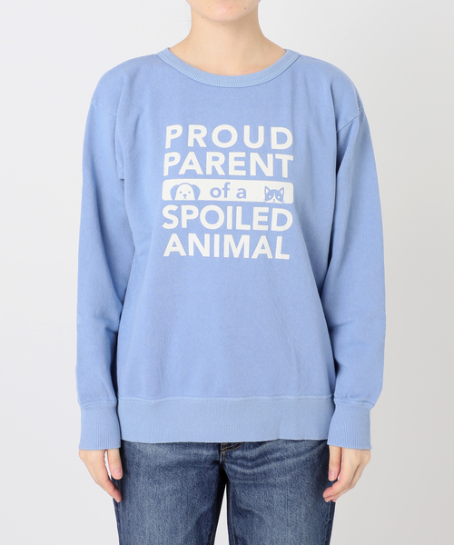 Spick & Span(スピックアンドスパン)の「Mixta /ミクスタ CREW NECK SWEAT クルーネックスウェット(スウェット・レディース・エメラルドブルー/アイボリー・SMALL)」の17枚目の写真