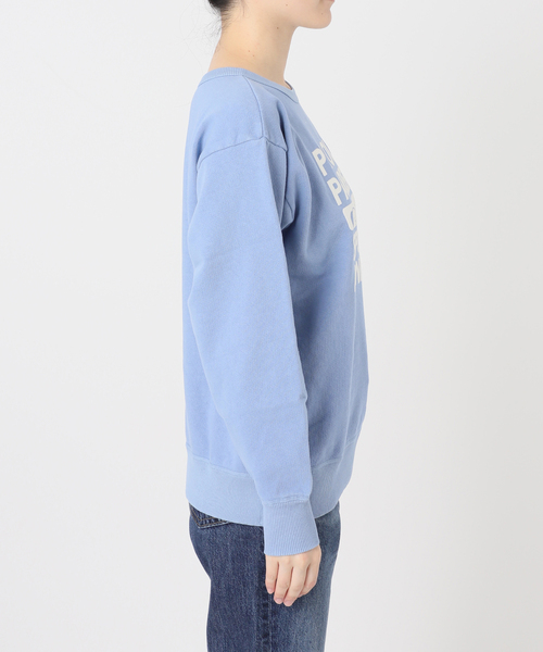 Spick & Span(スピックアンドスパン)の「Mixta /ミクスタ CREW NECK SWEAT クルーネックスウェット(スウェット・レディース・エメラルドブルー/アイボリー・SMALL)」の20枚目の写真