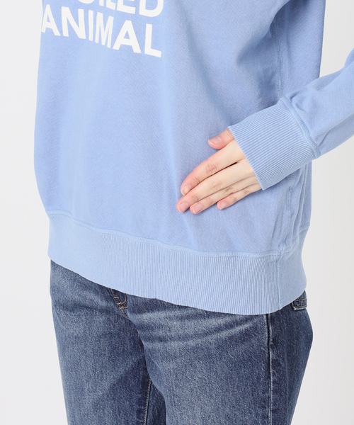 Spick & Span(スピックアンドスパン)の「Mixta /ミクスタ CREW NECK SWEAT クルーネックスウェット(スウェット・レディース・エメラルドブルー/アイボリー・SMALL)」の22枚目の写真