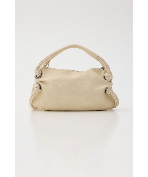 LAGUA GEM(ラグアジェム)の「FAUX LEATHER FRINGE バッグ(ショルダーバッグ・レディース・オフホワイト/ブラック・FREE)」の10枚目の写真